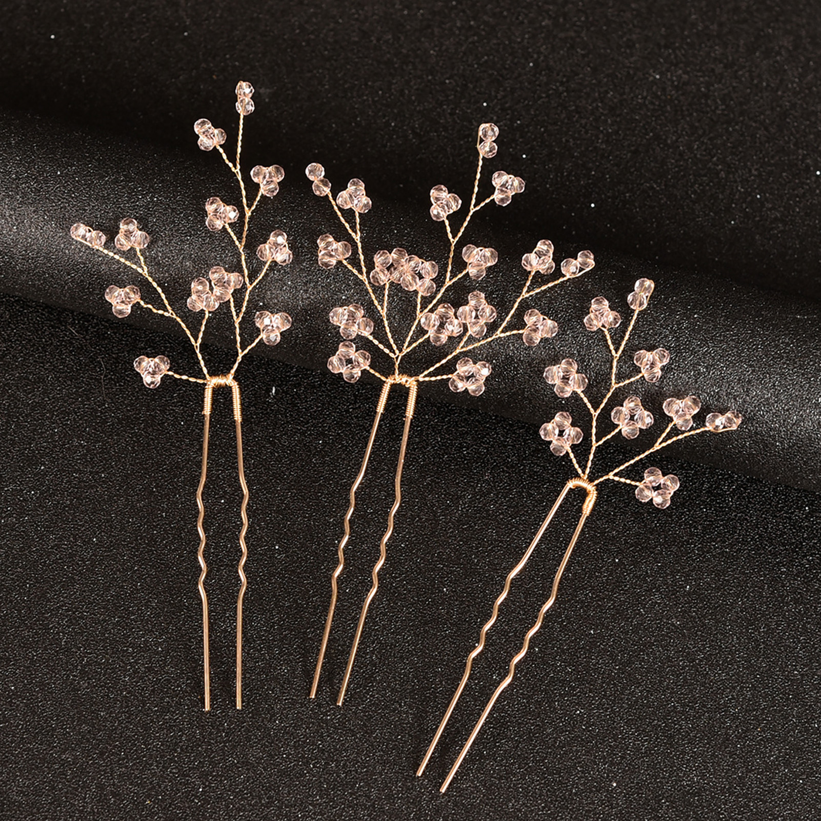 3PCS Wedding U Shape Hair Clip – Women'S Hair Accessories Wedding recenzja i cena