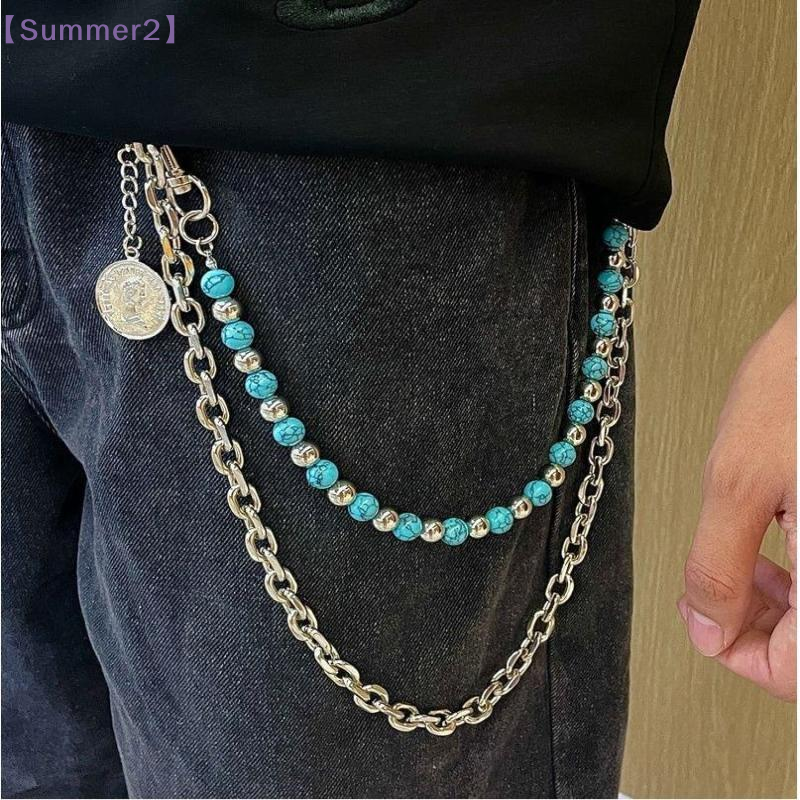 【Xia2】Punk Metal Fashion Waist – Women'S Jeans Accessories Chain recenzja i cena