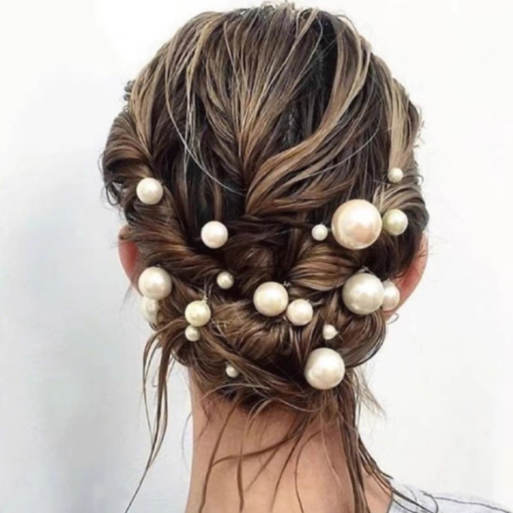 Pearl Crystal Hair Pins Comb S – Women'S Hair Accessories Wedding recenzja i cena