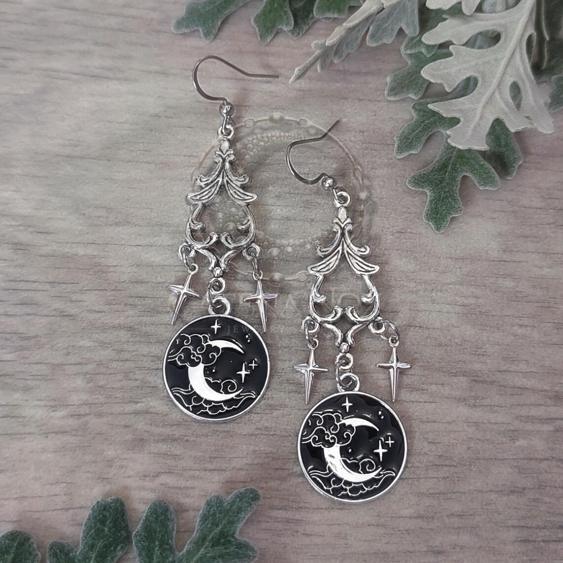 Moon Magic Earring,Gothic Jewe – Women'S Victorian Accessories recenzja i cena