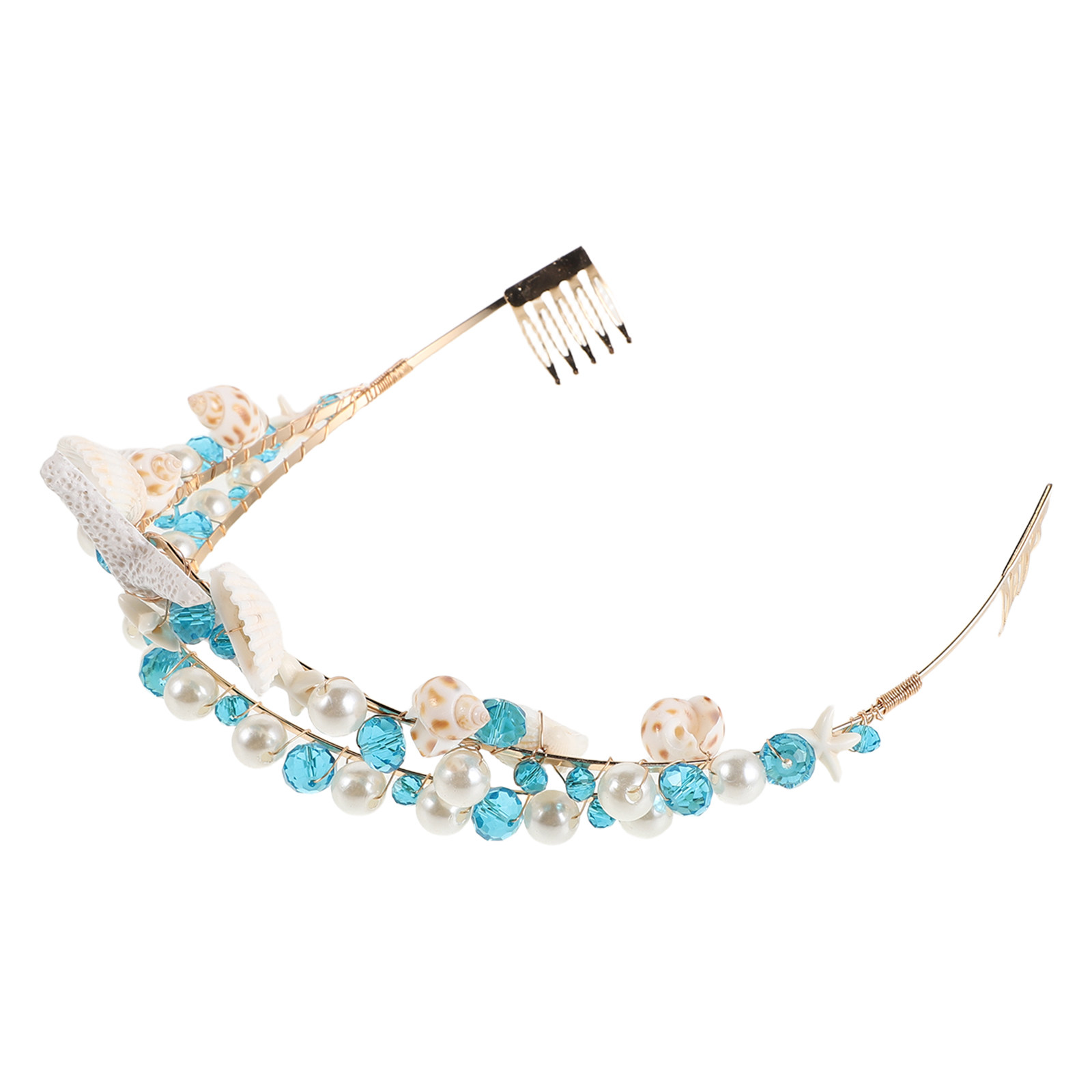 Seashell Crown Bridal Headband – Women Accessories For Wedding recenzja i cena