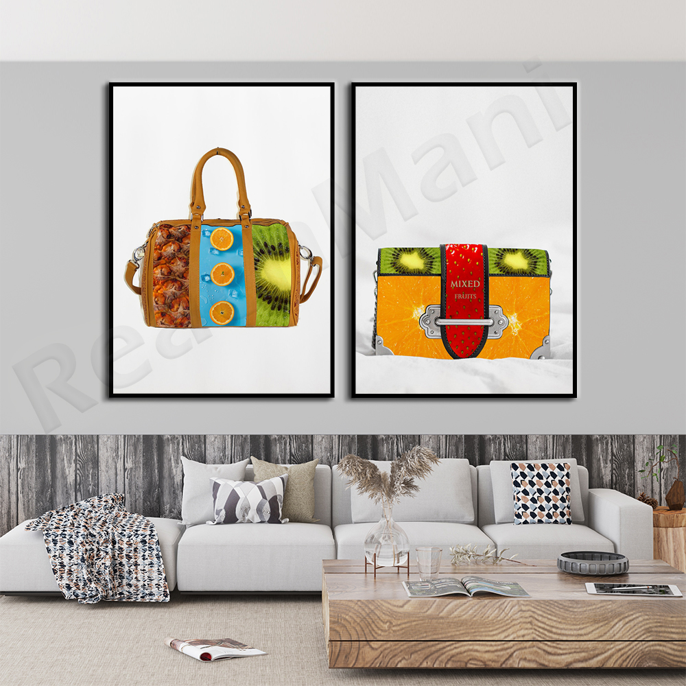 Mixed media art, fashion woman – Women Accessories Poster recenzja i cena