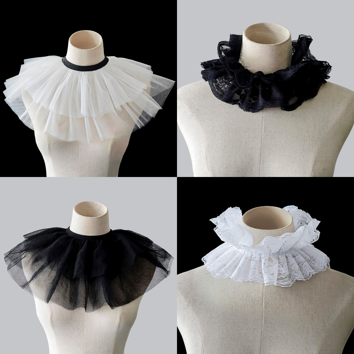 Efily French Court Style Lace  – Women'S Victorian Accessories recenzja i cena