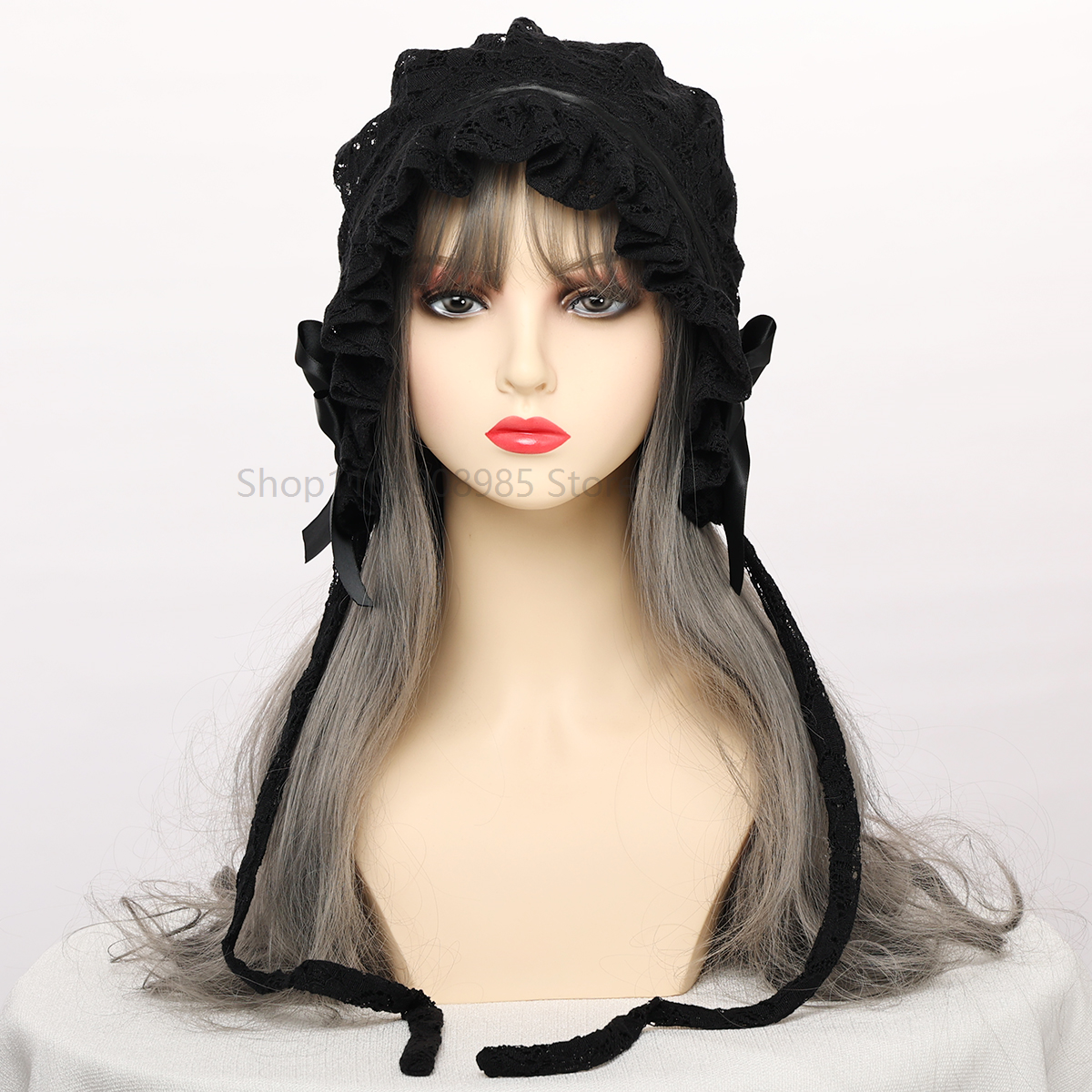 Retro Adjustable Lace Bonnet H – Women'S Victorian Era Accessories recenzja i cena