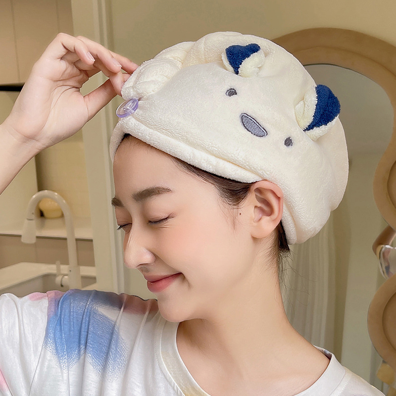 Hair Towel Cartoon Cute Absorb – Hair Band Elastic recenzja i cena