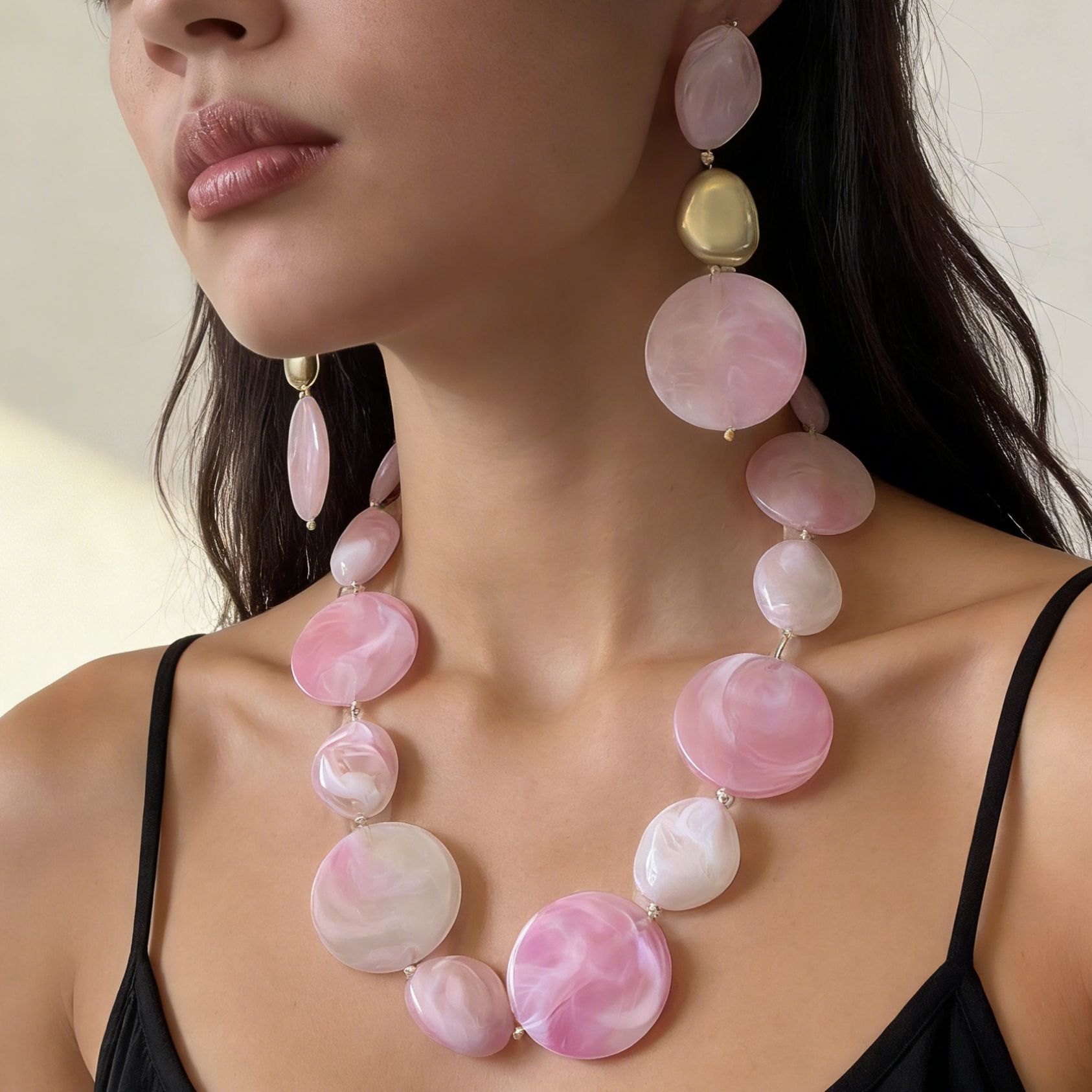 Y2k Irregular Round Flat Pink  – Women'S Accessories Trends 2026 recenzja i cena