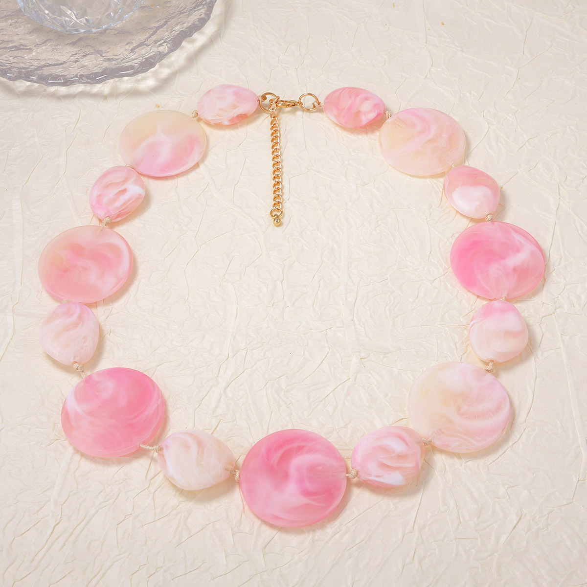 Y2k Irregular Round Flat Pink  – Women'S Accessories Trends 2026 recenzja i cena