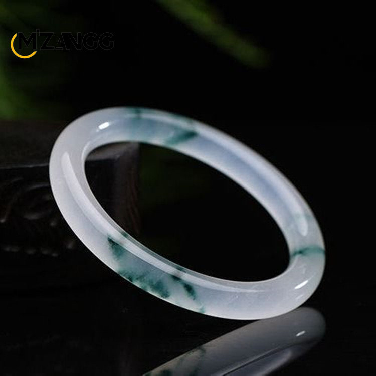 Natural Green Jadeite Bangle J – Women Accessories For Hand recenzja i cena