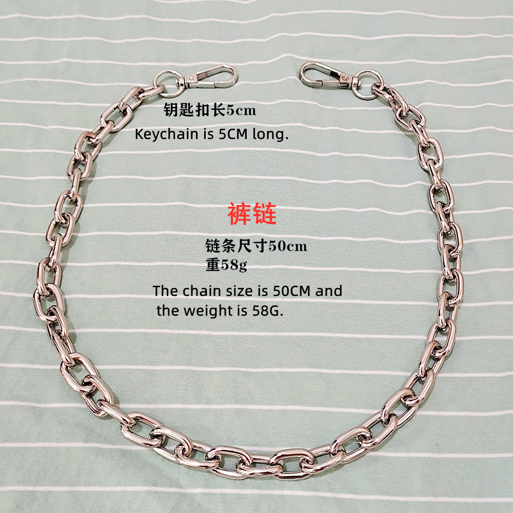 Fashion Punk Hip-hop Chain for – Women'S Jeans Accessories Chain recenzja i cena