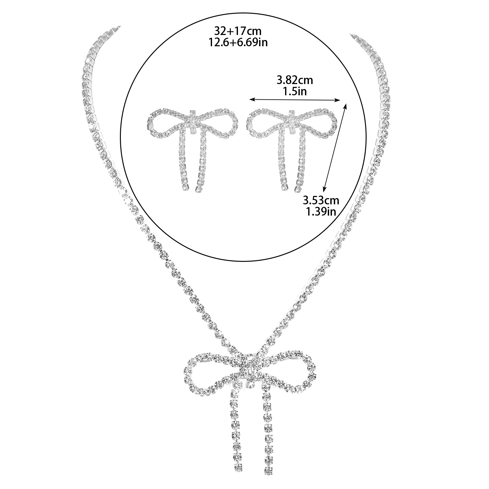 Bow Necklace and Earrings Sets – Women'S Accessories Mango recenzja i cena