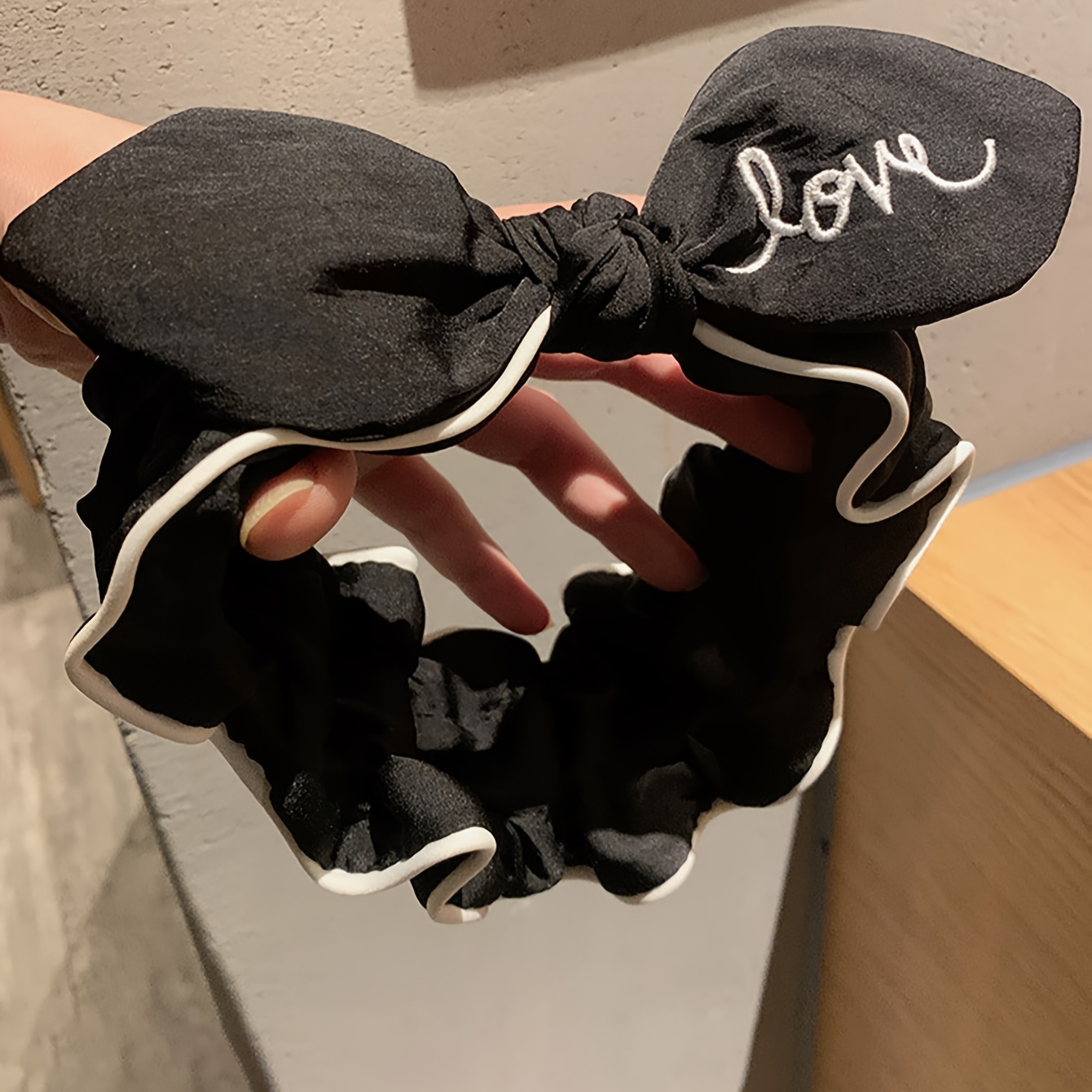Women Embroidered Bow Headband – Hair Band Elastic recenzja i cena