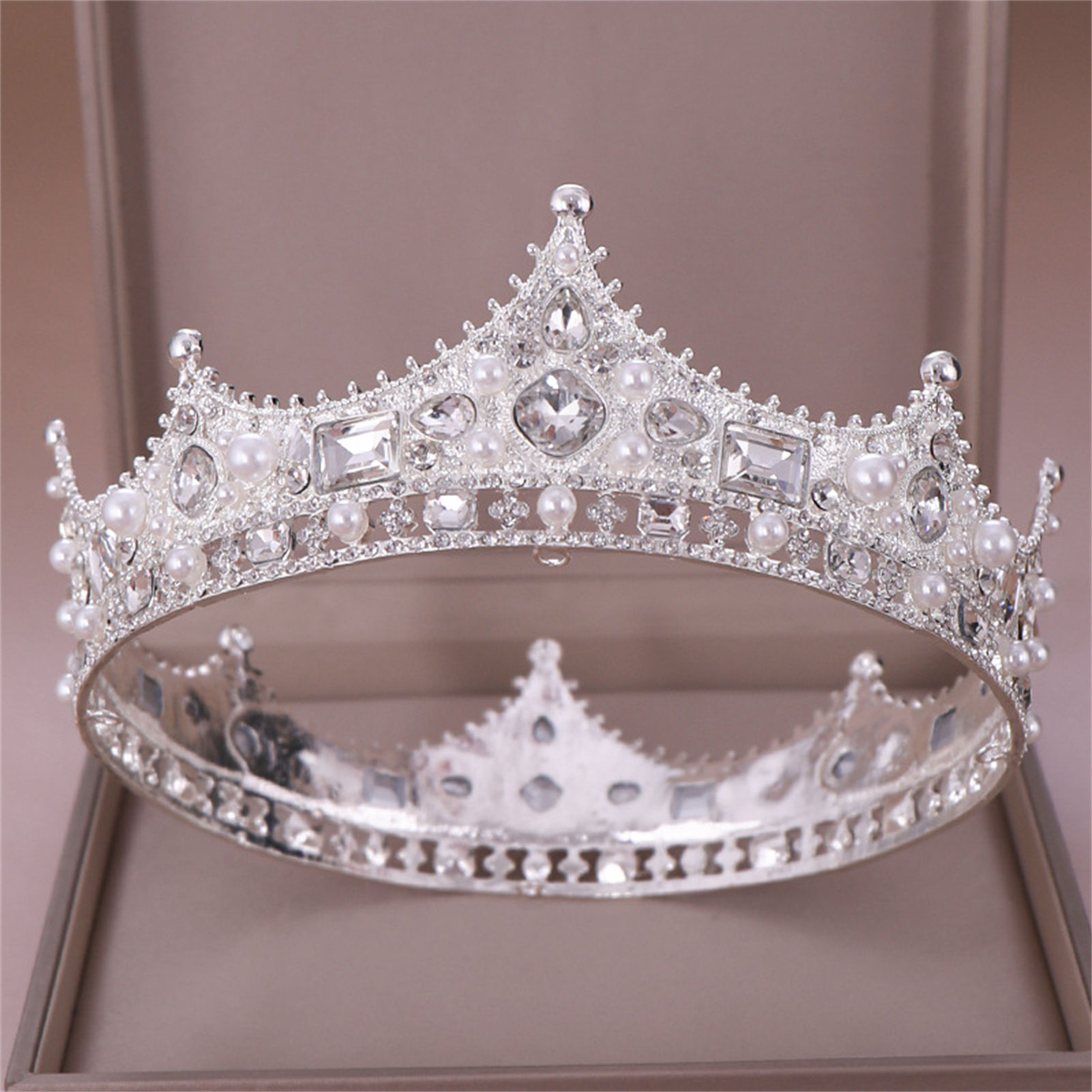 Alloy Crown Tiara Retro Bridal – Women Accessories For Wedding recenzja i cena