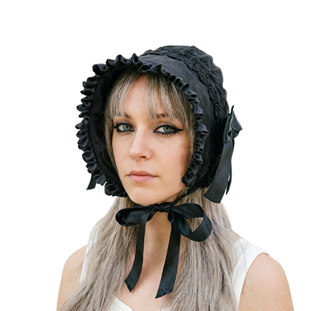 Women Pilgrim Victorian Bonnet – Women'S Victorian Era Accessories recenzja i cena