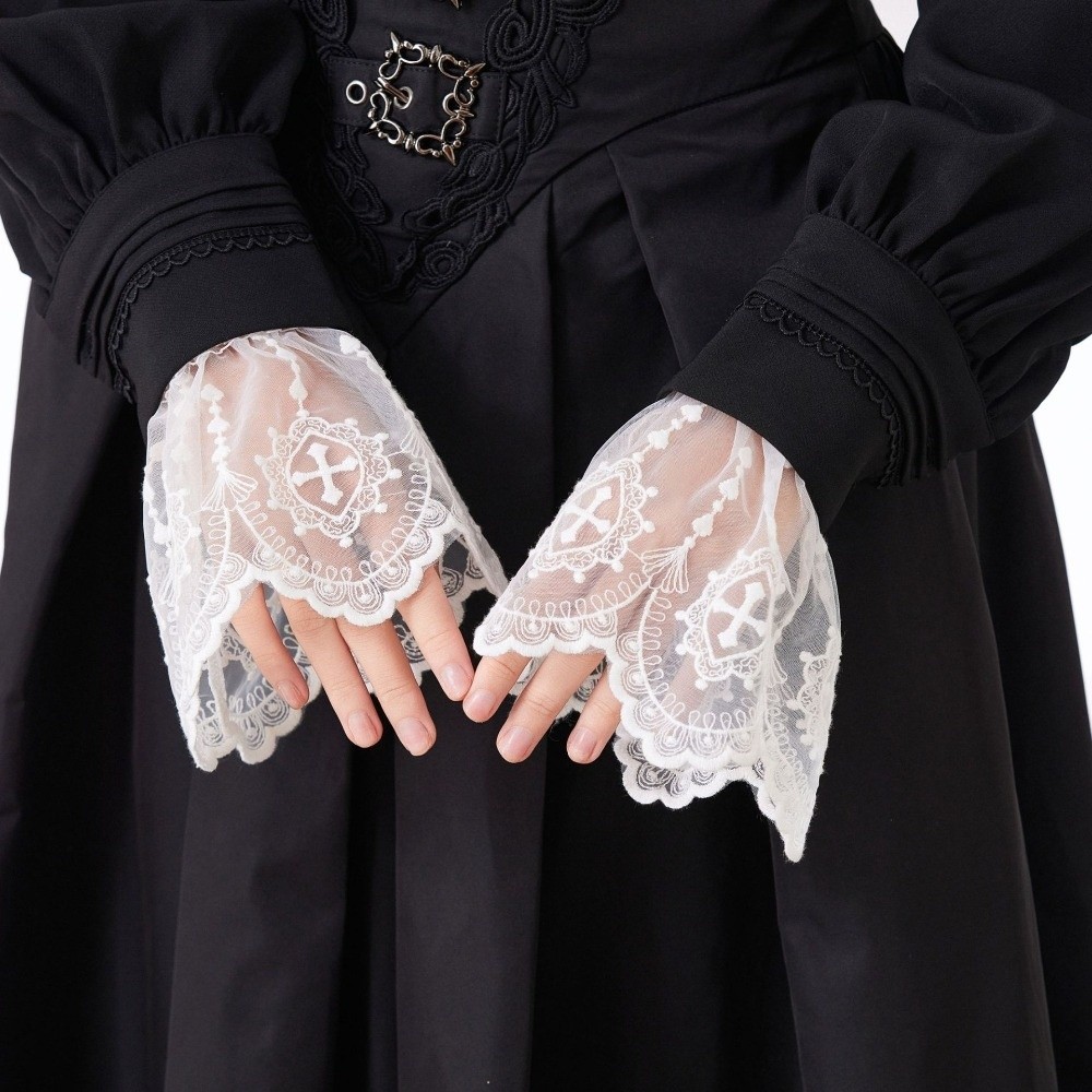 Victorian Style Lace Jabot Col – Women'S Victorian Accessories recenzja i cena