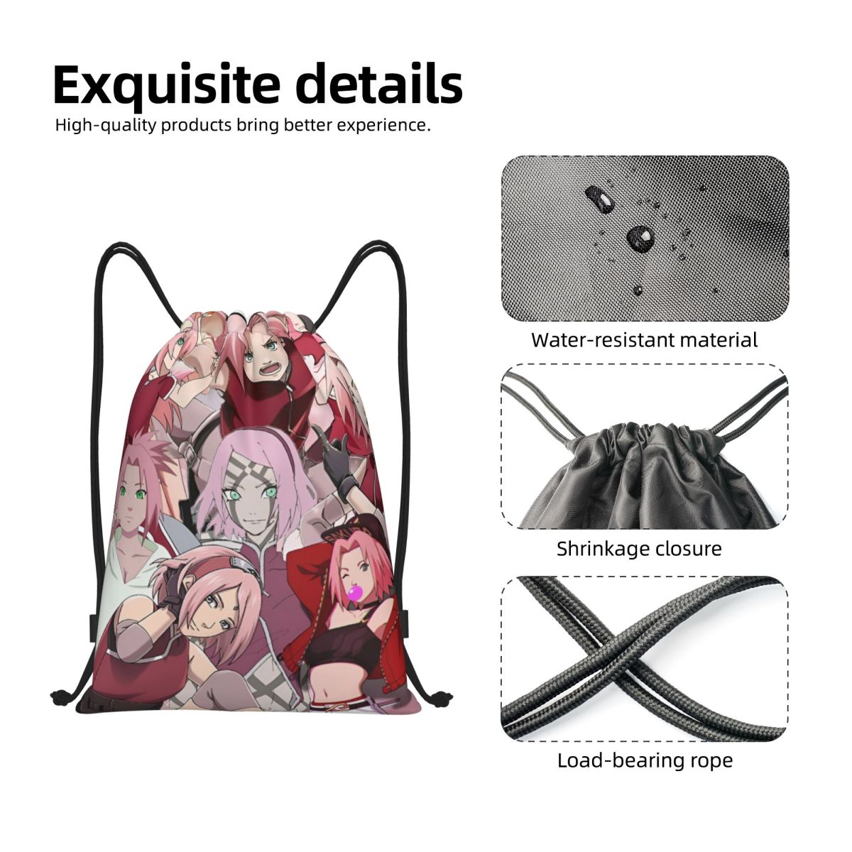 Anime S-Sakuraes H-Harunoes Co – Women Accessories Poster recenzja i cena